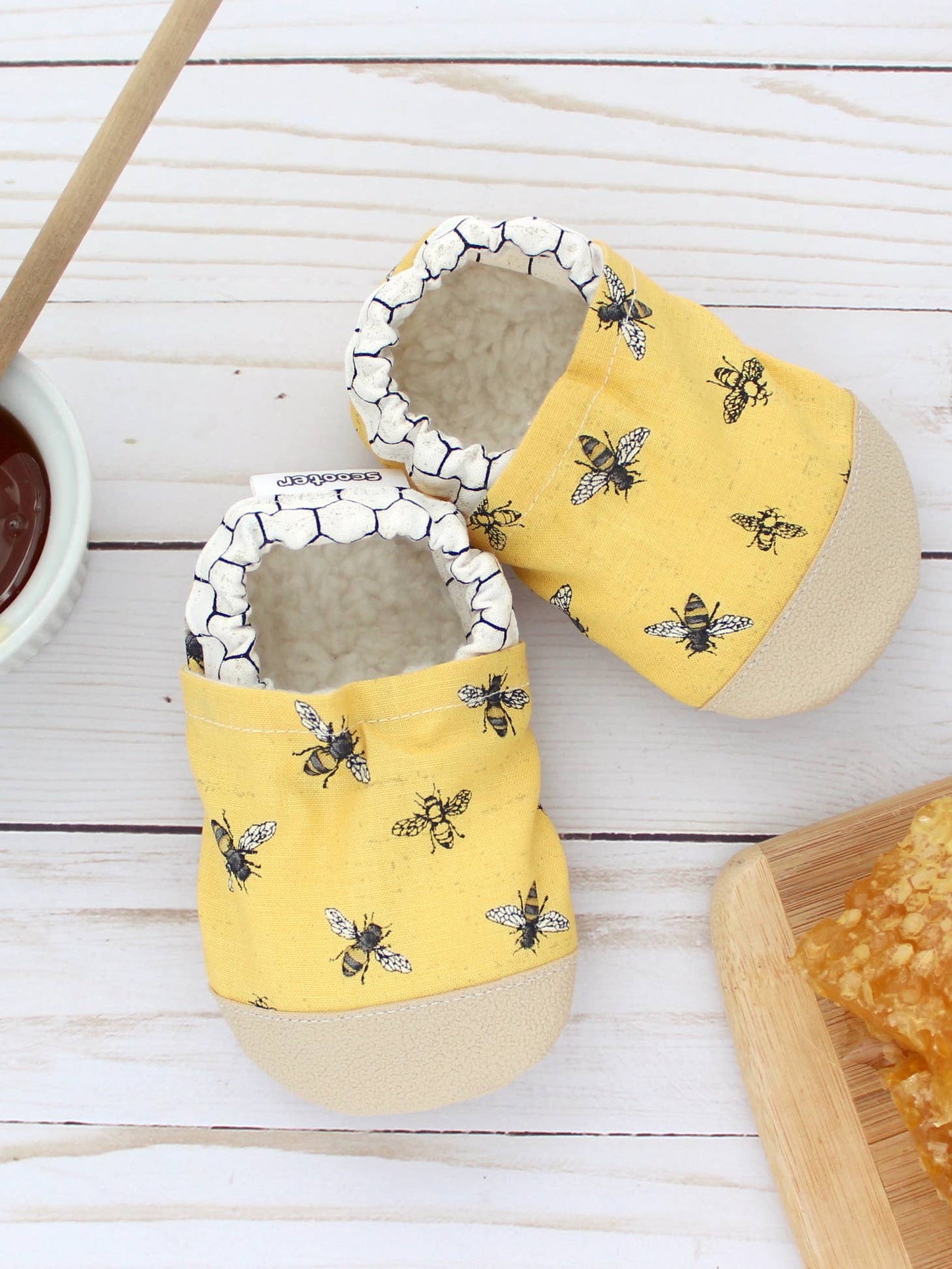 Honey Bee Scooter Booties