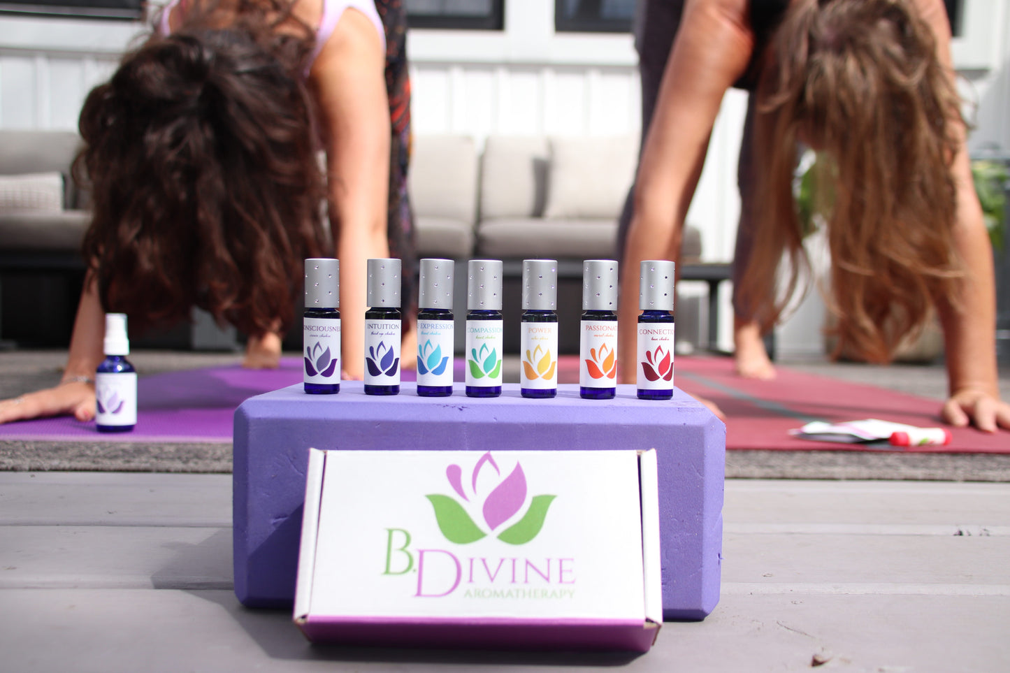 Yoga Chakra Roll-On Set