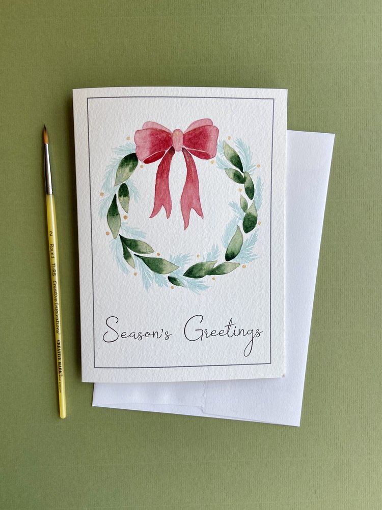 Watercolor Kit - Holiday Greeting Cards