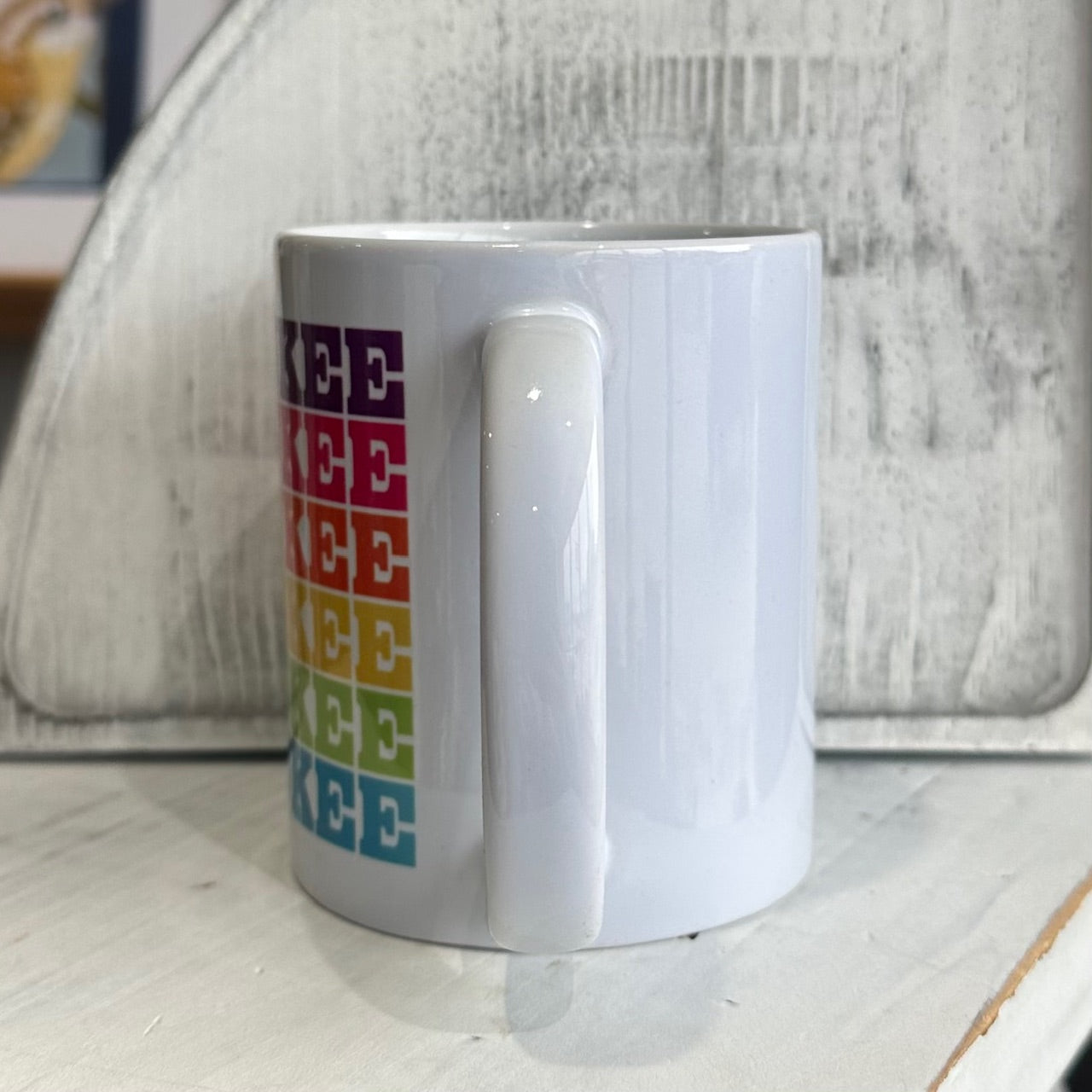 Milwaukee Ceramic Mug - Supergraphics Name Drop