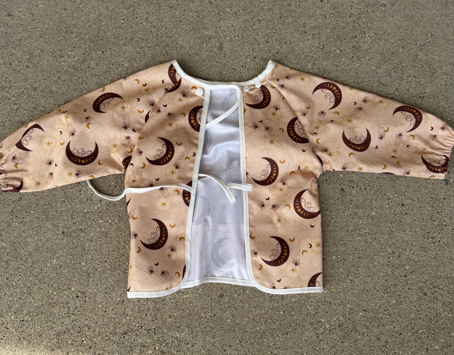 Mess Catcher Toddler Bib/Smock