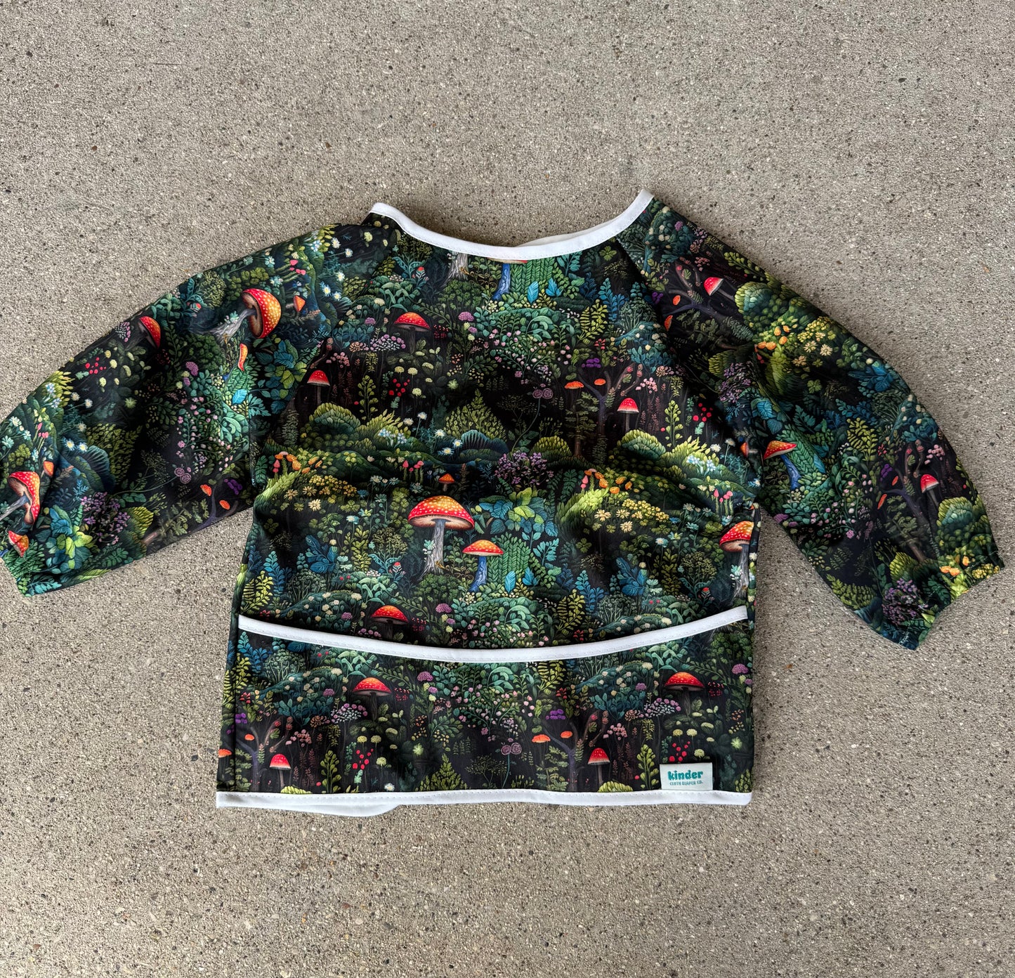 Mess Catcher Toddler Bib/Smock