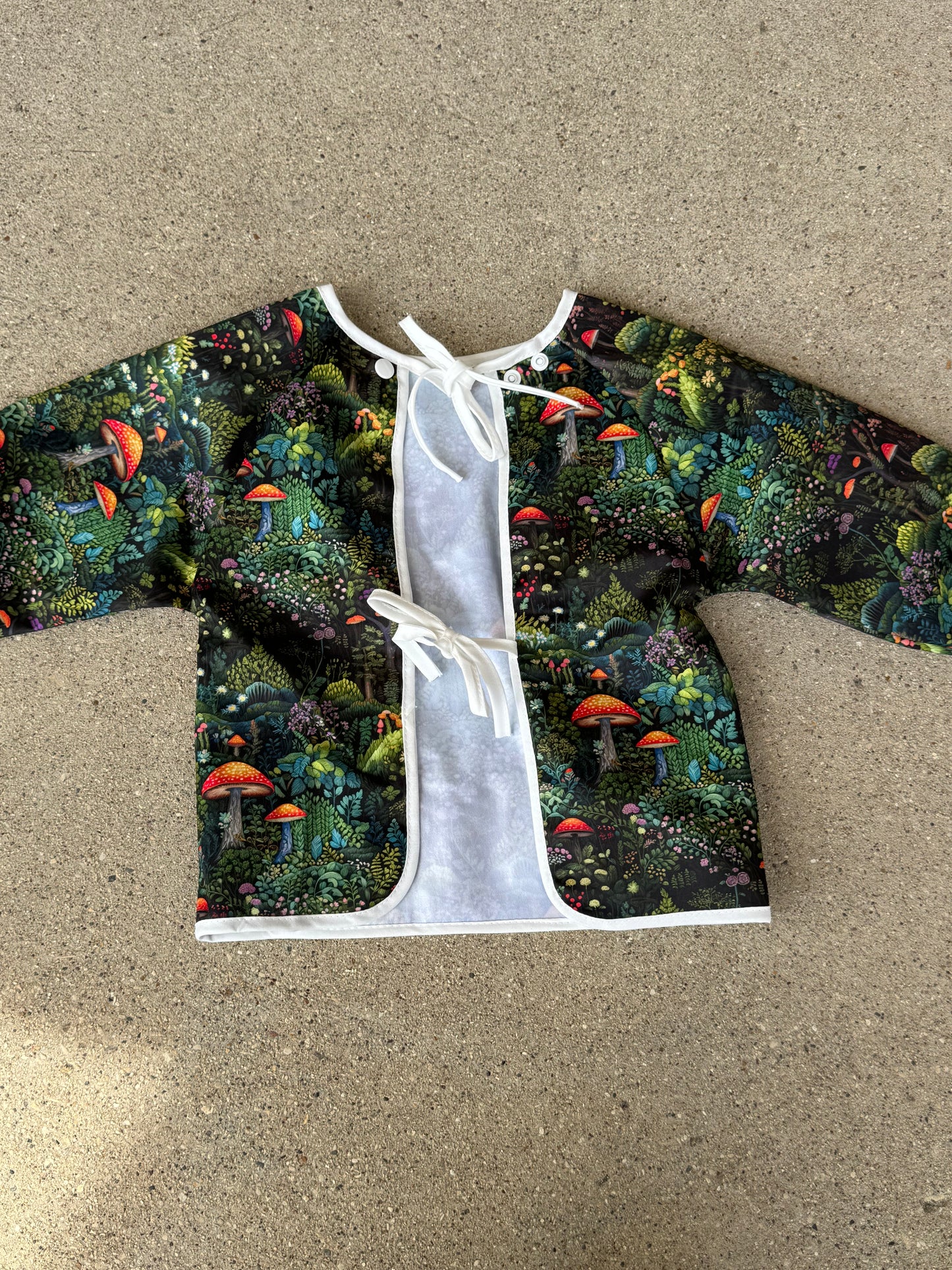 Mess Catcher Toddler Bib/Smock