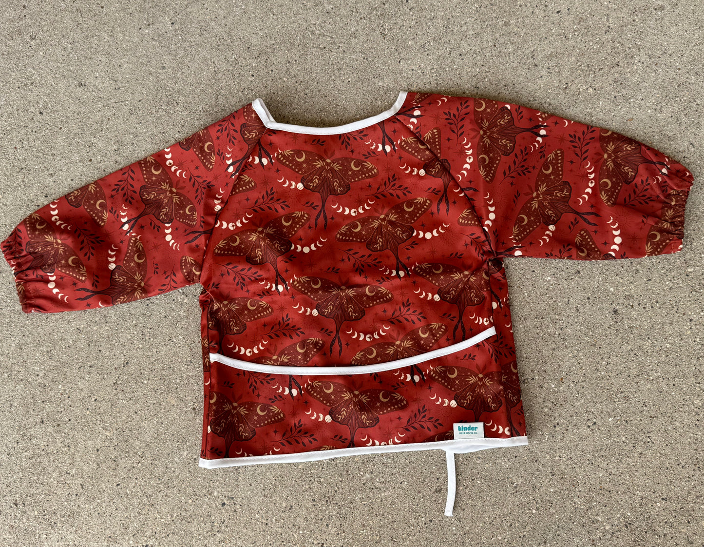 Mess Catcher Toddler Bib/Smock