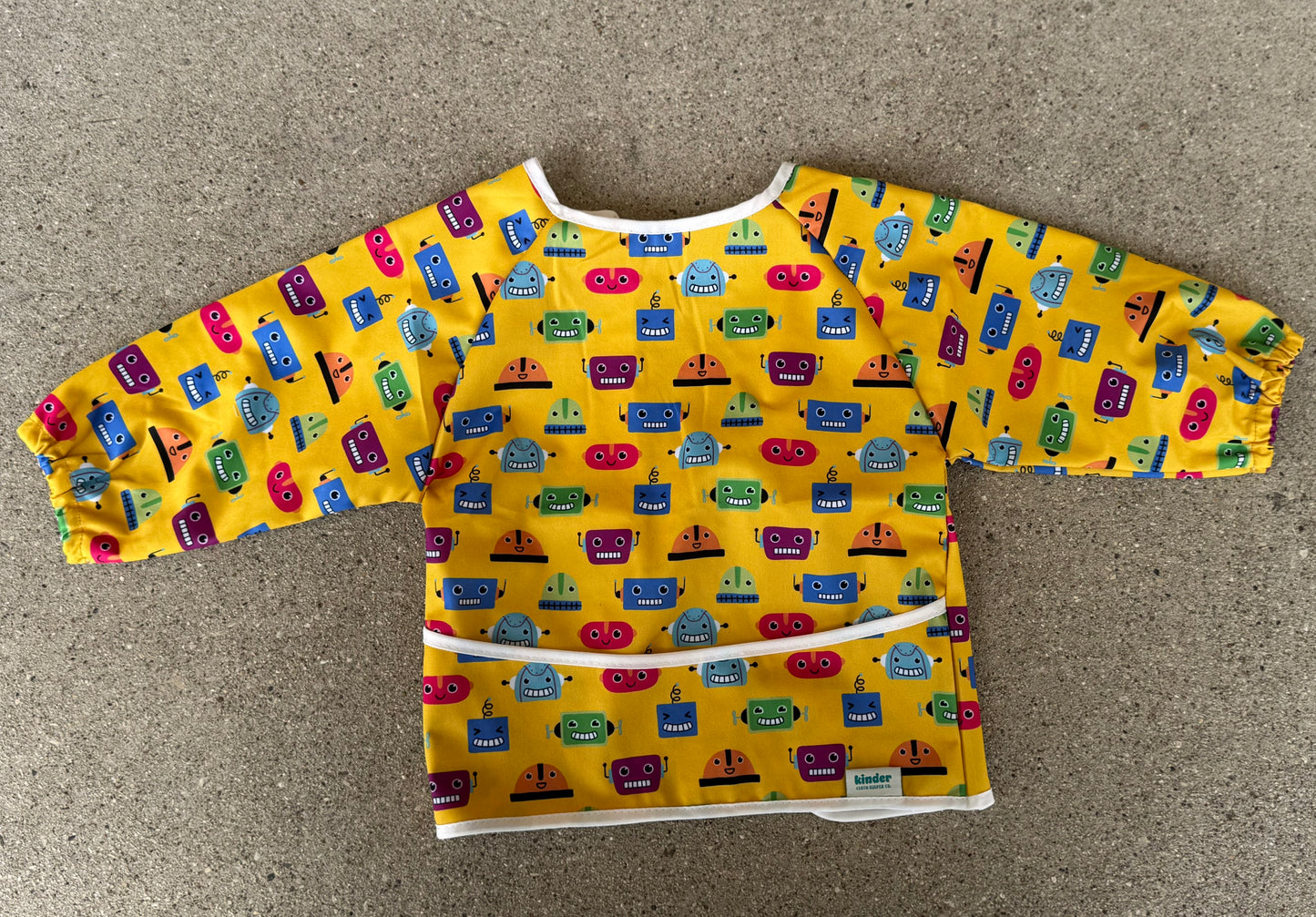 Mess Catcher Toddler Bib/Smock