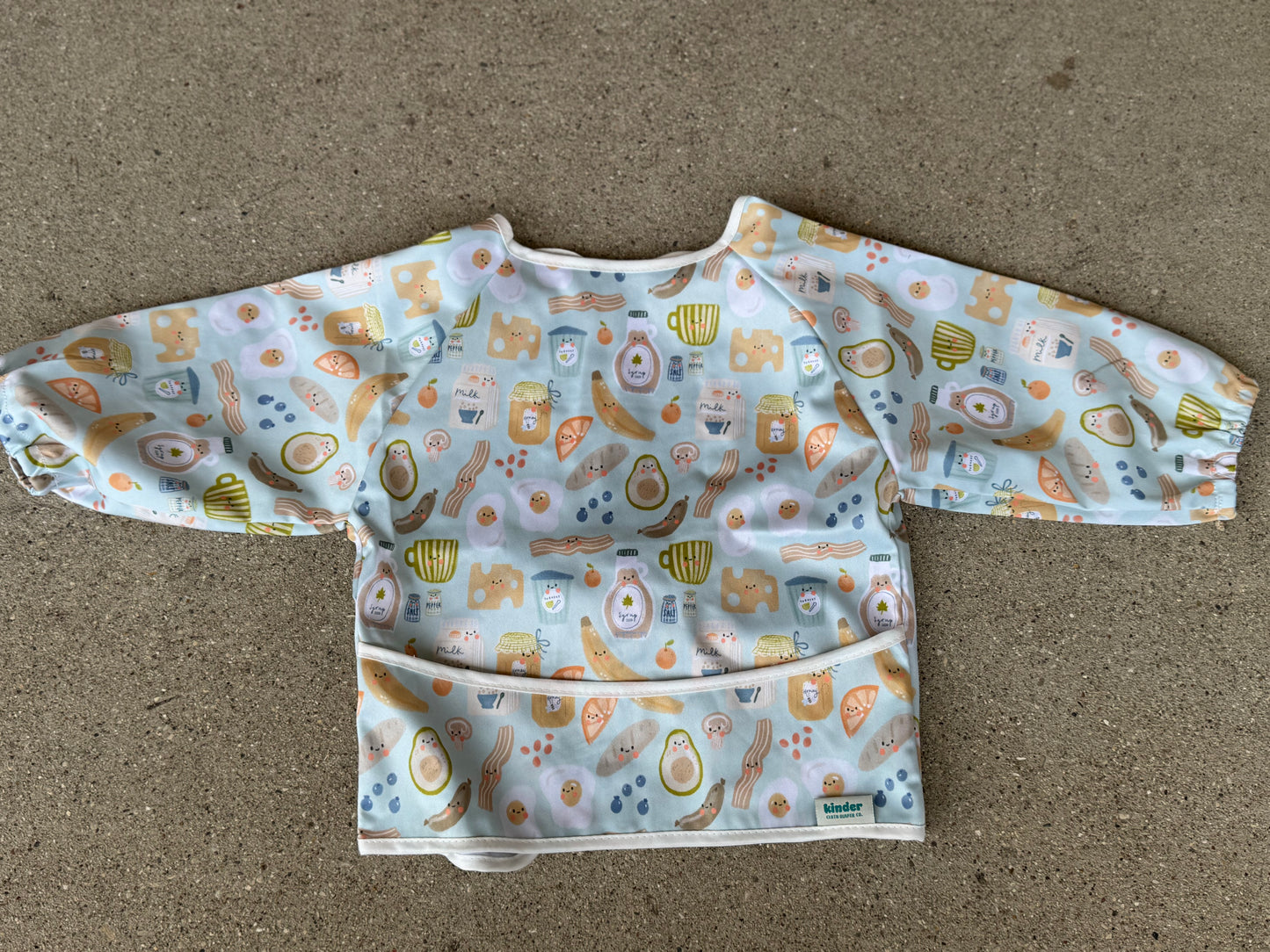 Mess Catcher Toddler Bib/Smock
