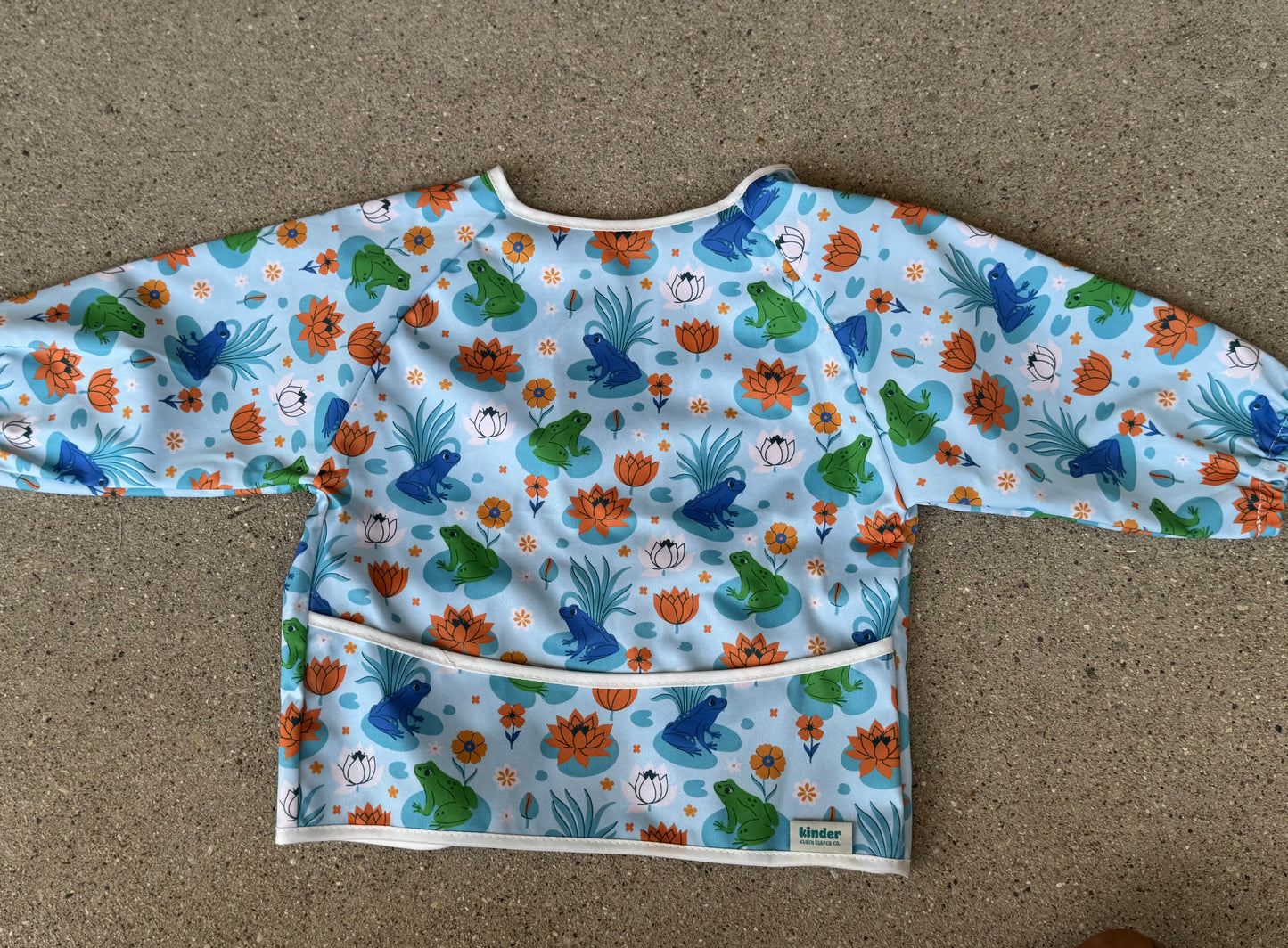 Mess Catcher Toddler Bib/Smock