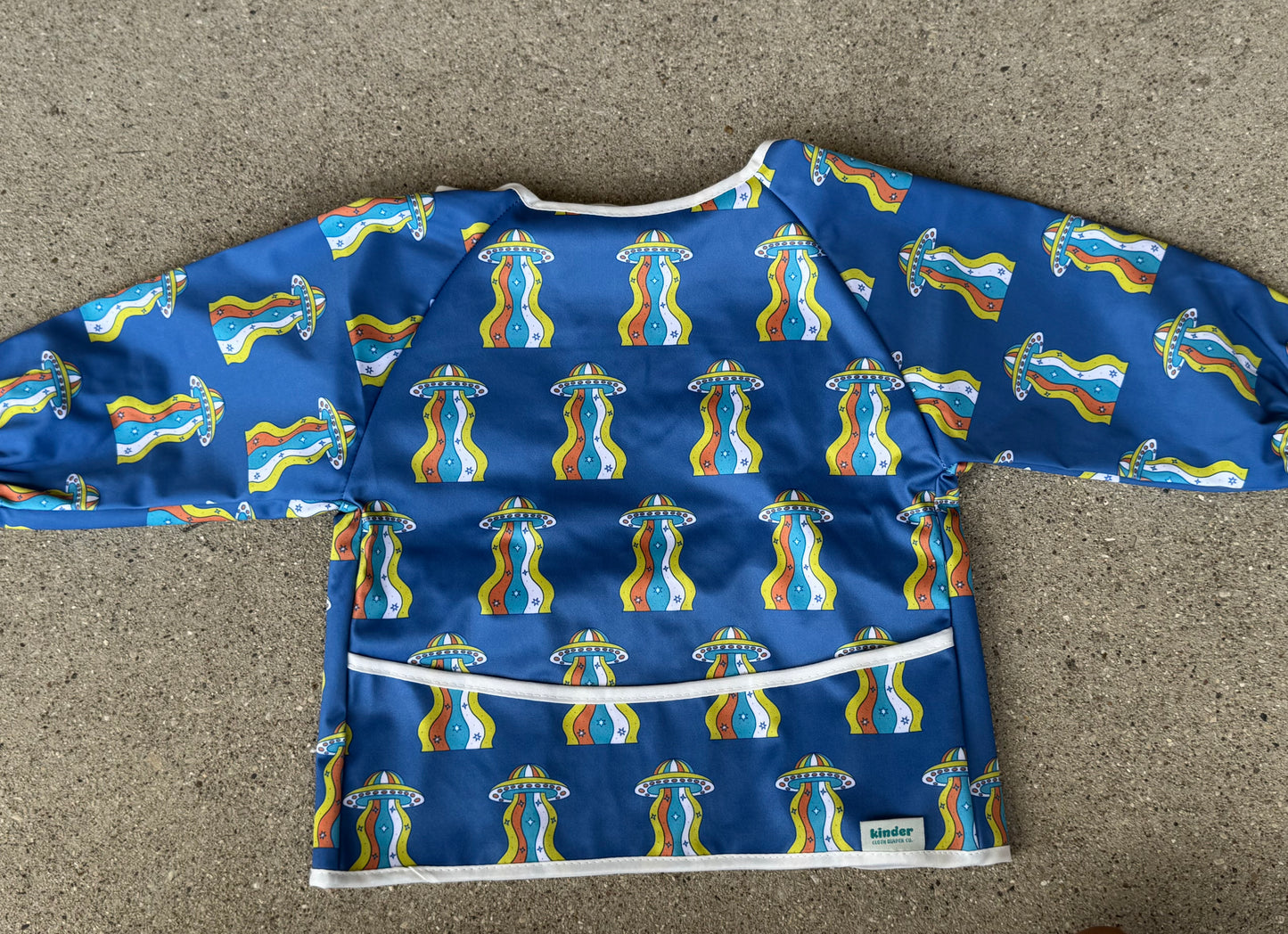 Mess Catcher Toddler Bib/Smock