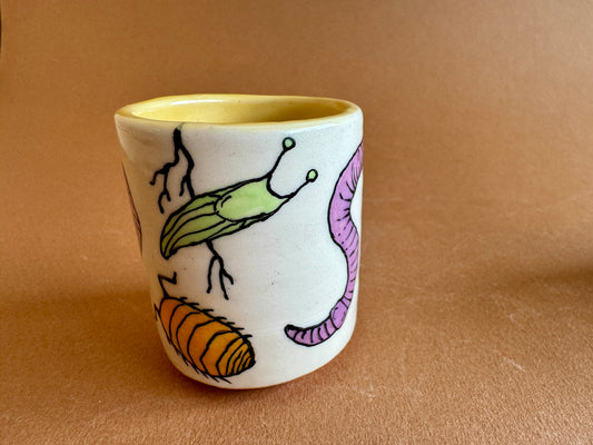Little Ceramic Bug Cups
