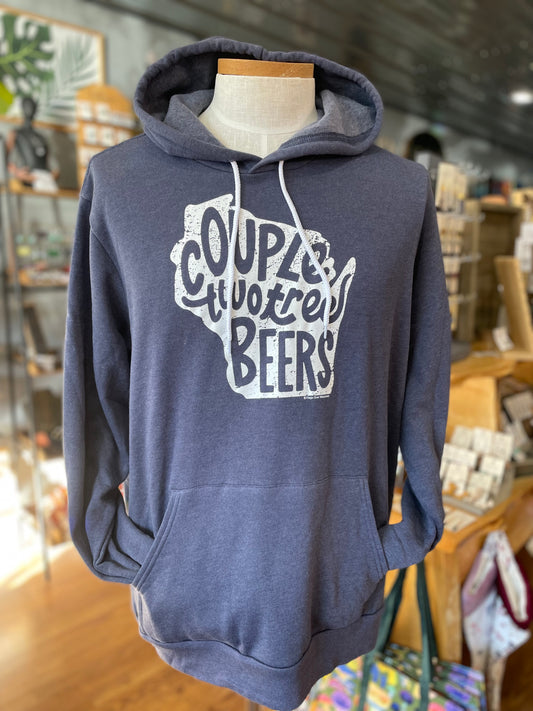 Couple Two Tree Beers Hoodie