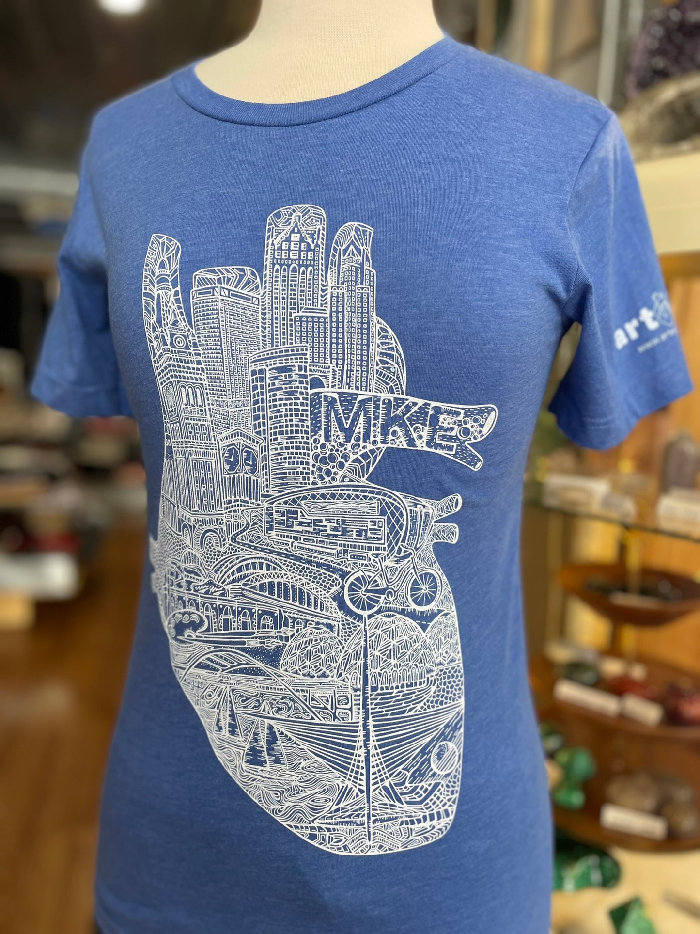 Heart Of Milwaukee Unisex T-shirt