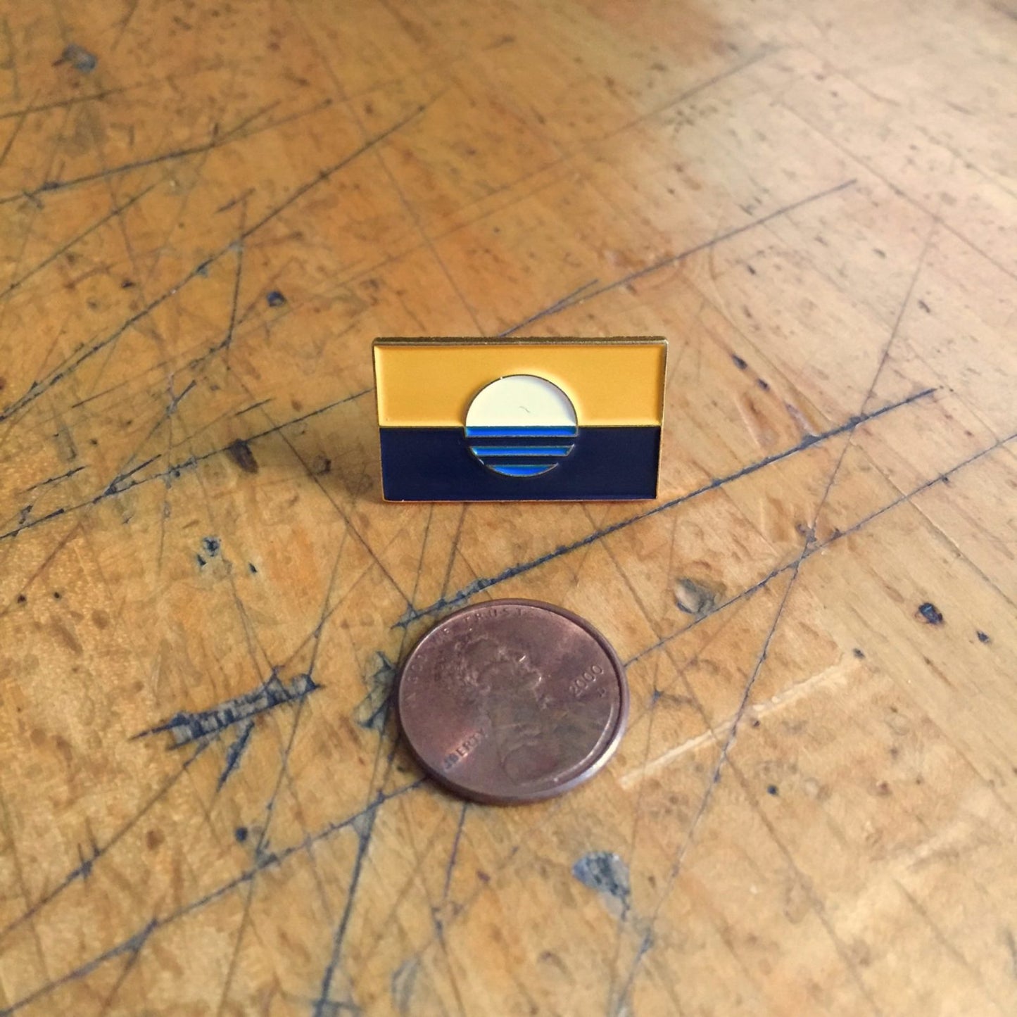 Milwaukee Flag Lapel Pin