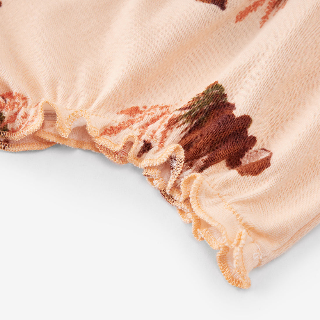 Floral Fox Organic Cotton Dress & Bloomer Set