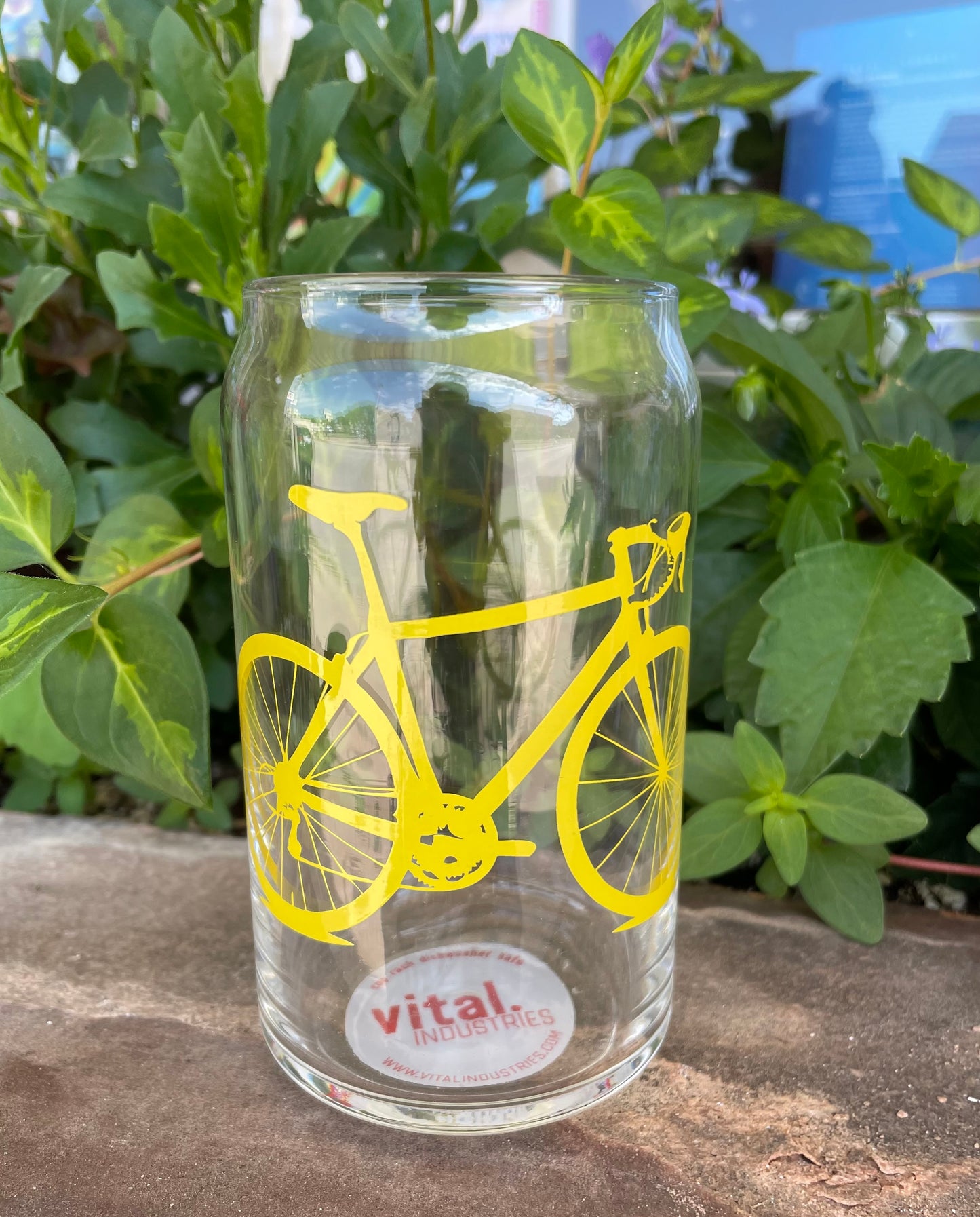 Bicycle Can Glass