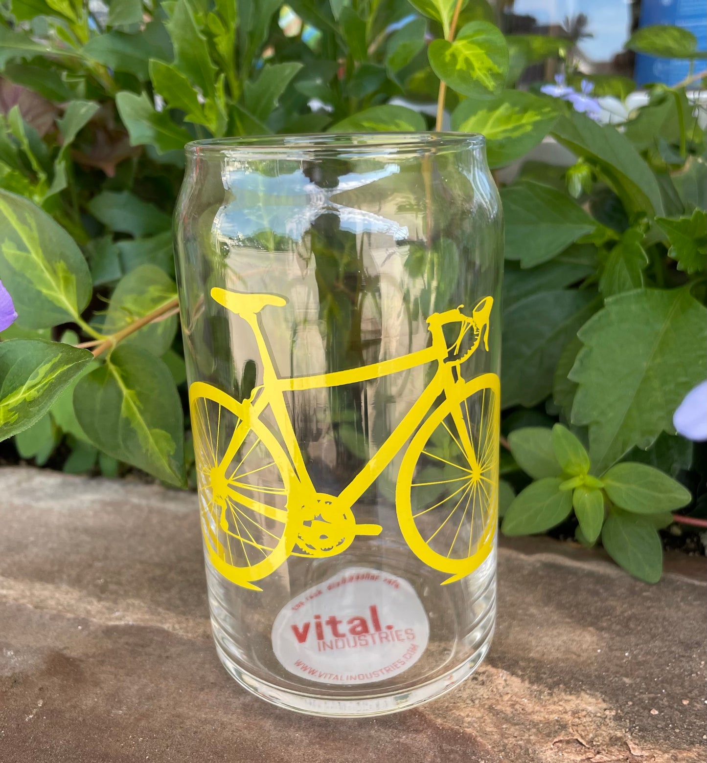 Bicycle Can Glass