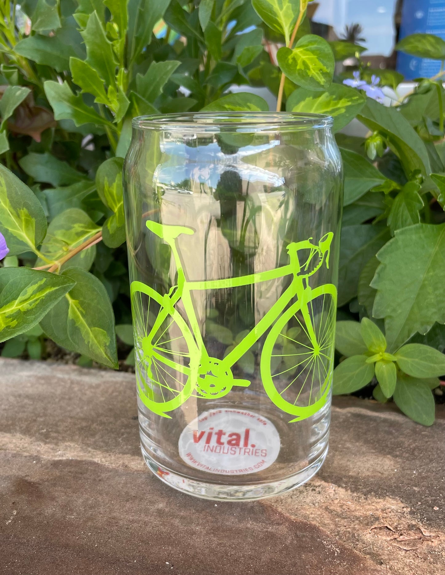 Bicycle Can Glass