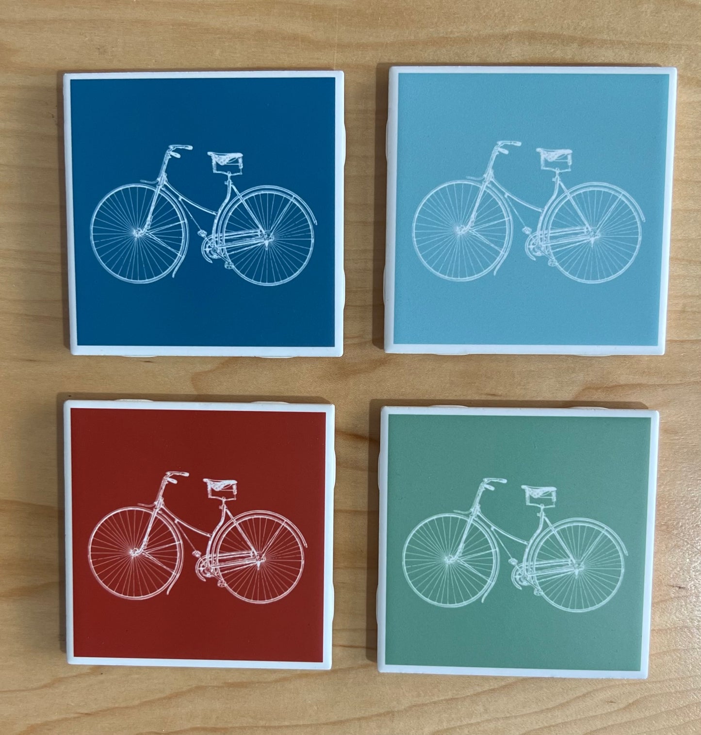 Bicycle Coasters