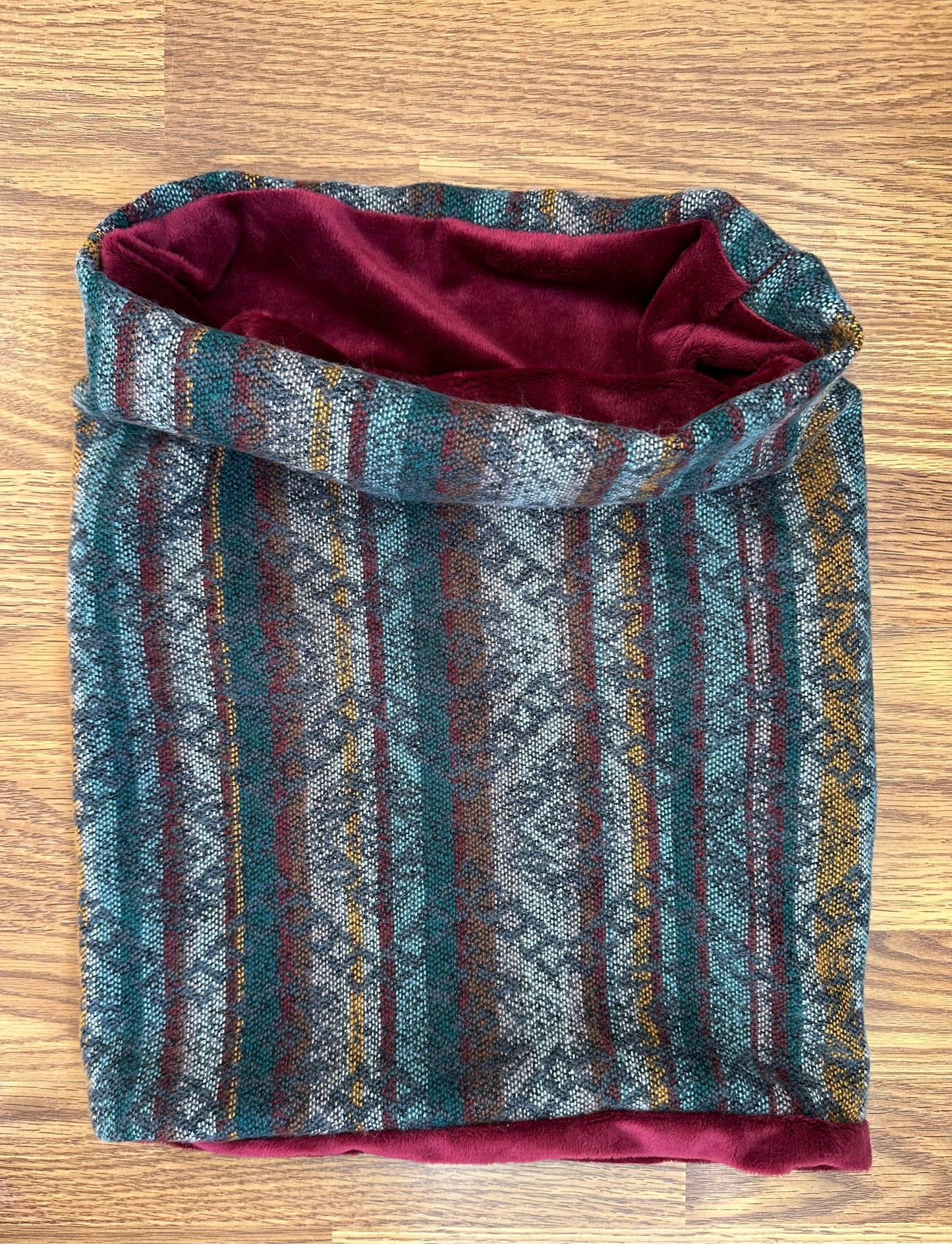 Lined Cowl Scarf