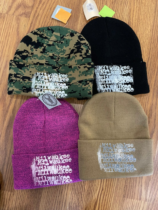 Milwaukee Typewriter Beanie