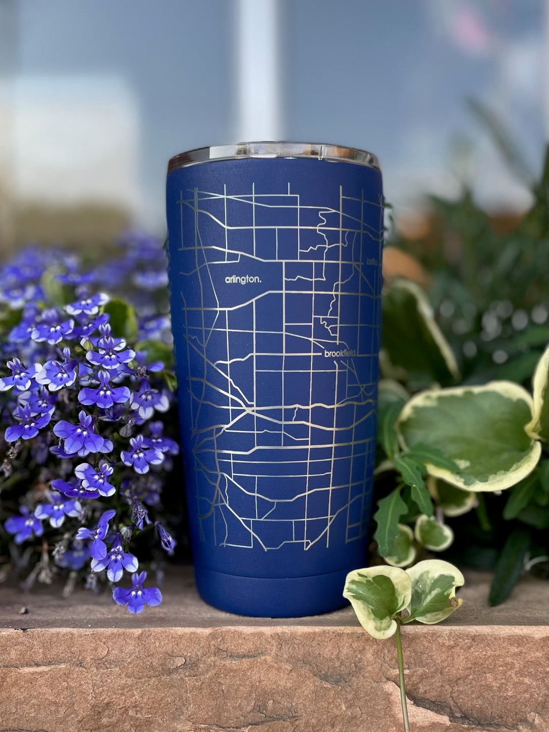 Milwaukee Map Travel Tumbler- 20 oz