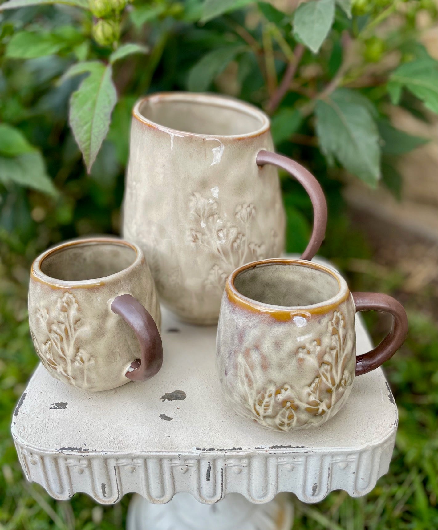 Harvest Stoneware Pitcher