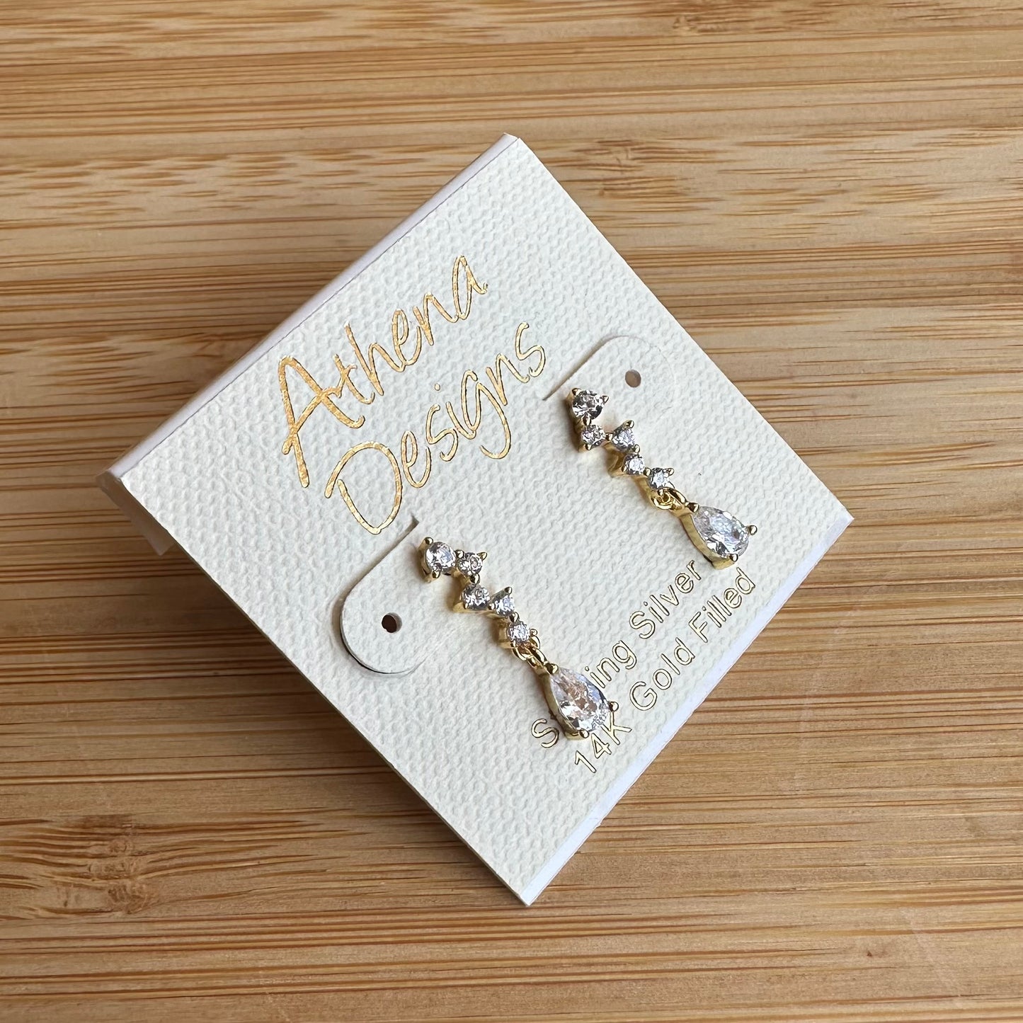 Mini Chandelier Drop Earrings
