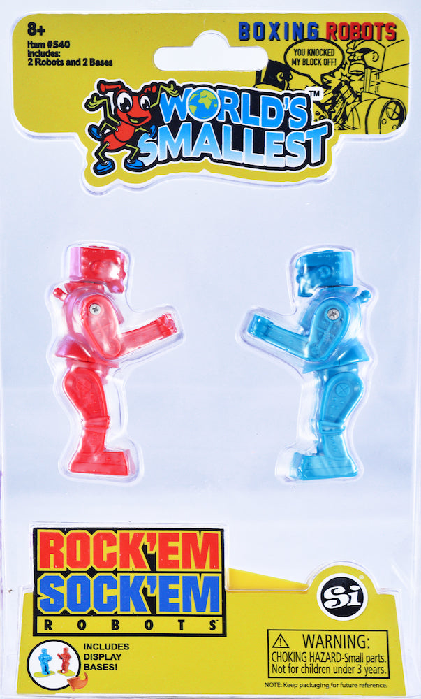 World's Smallest Rock 'Em Sock 'Em