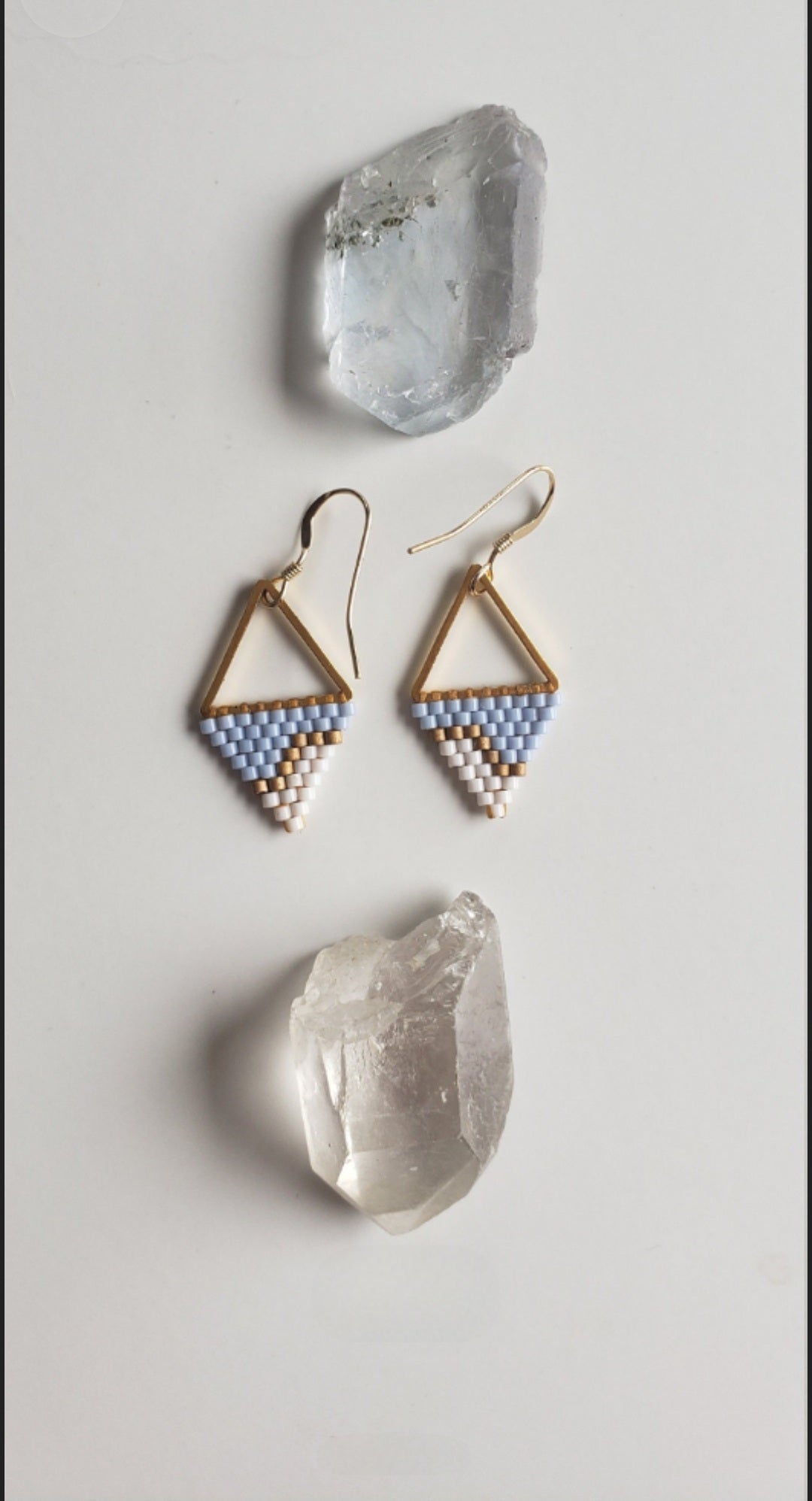 Ice Blue Earrings