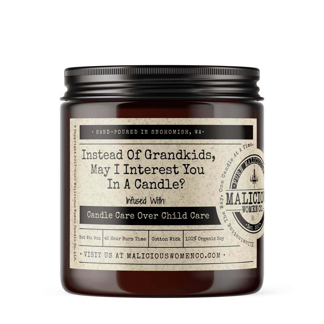 Instead Of Grandkids, May I Interest You In A Candle?