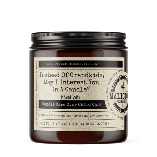 Instead Of Grandkids, May I Interest You In A Candle?