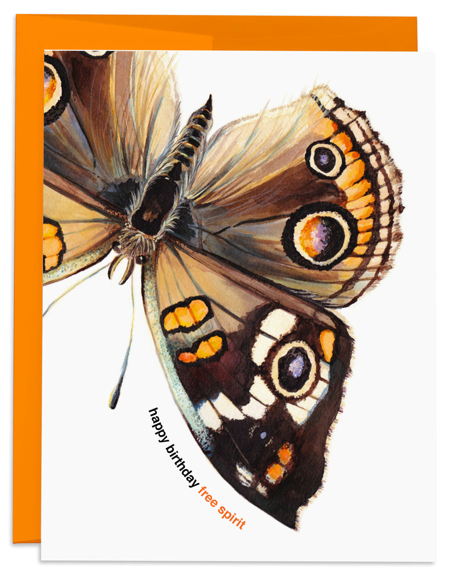 Butterfly Free Spirit Card by J6R6