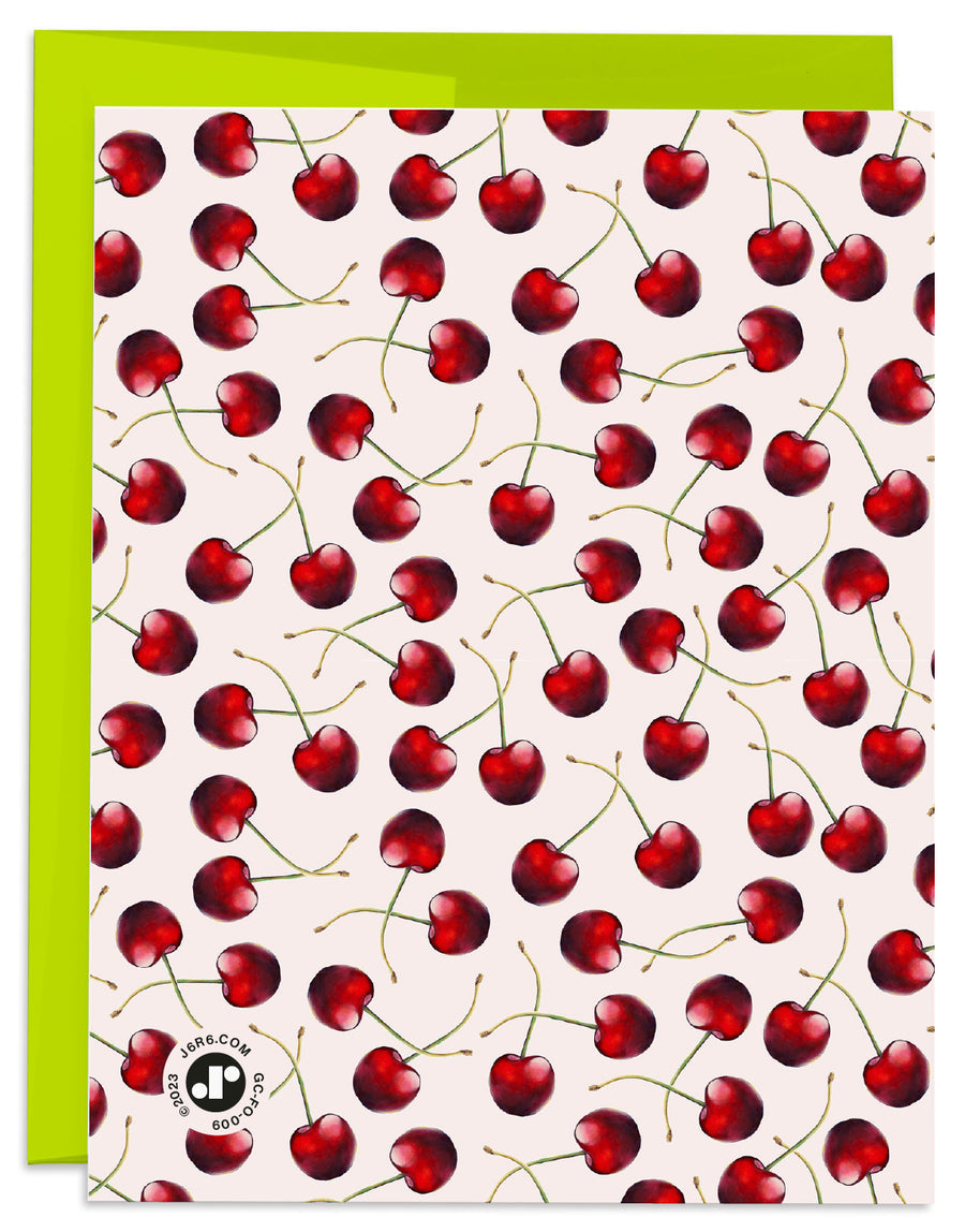 Cherries XOXO Greeting Cards