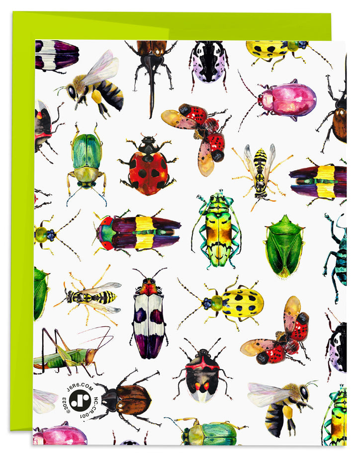 Insects Greeting Card