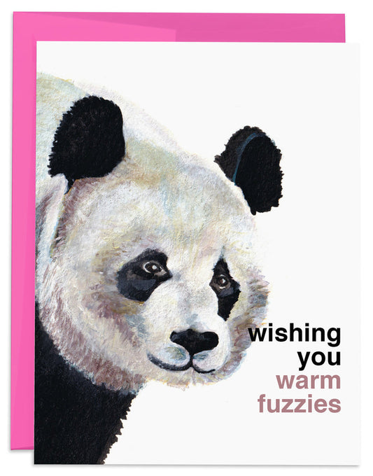 Panda Warm Fuzzies Card