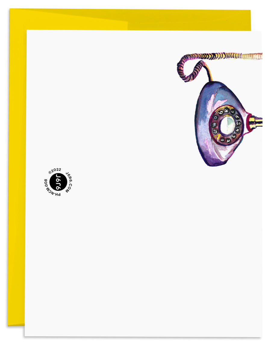 Phones Hello Card