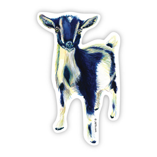 Goat Sticker By J6R6