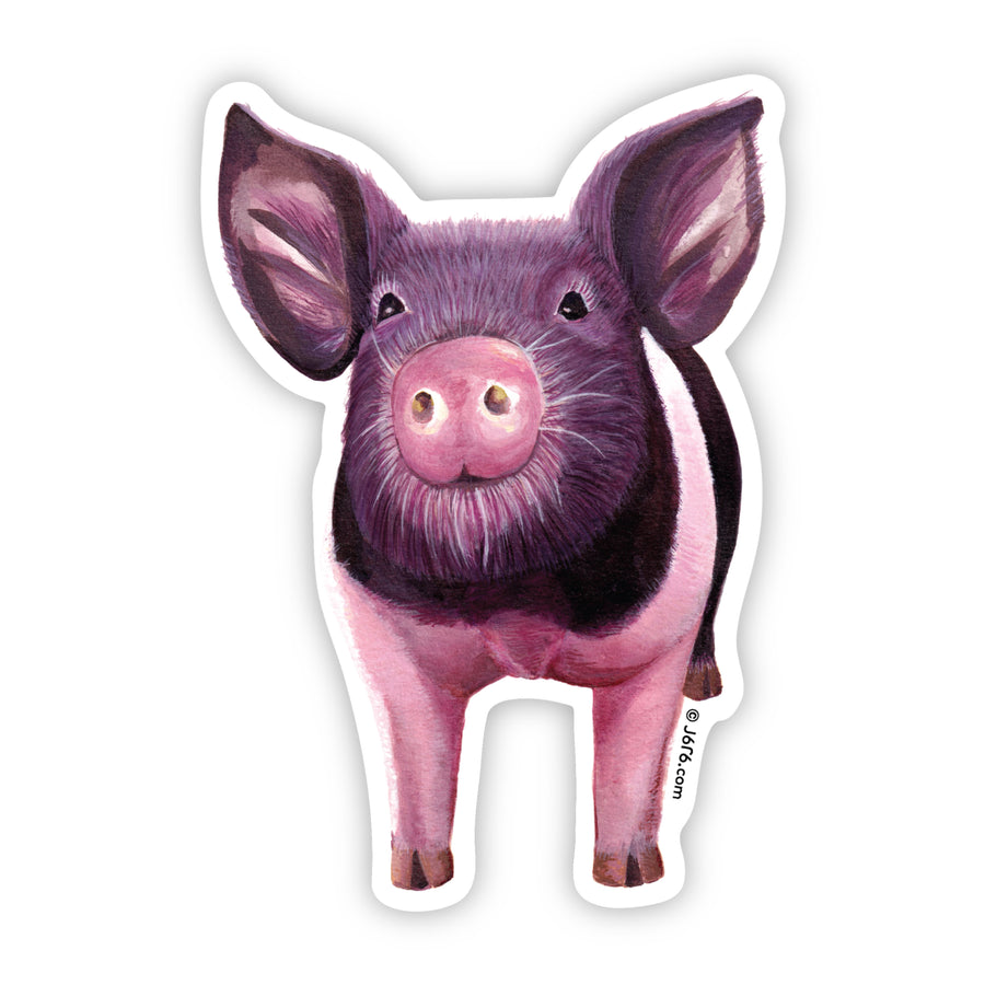 Swoon Sticker Pig Sticker – Swoon Gift Shop Milwaukee