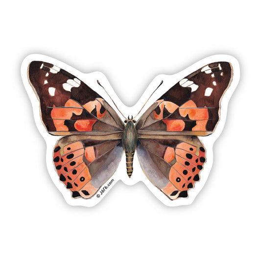 Painted Lady Butterfly Sticker 26