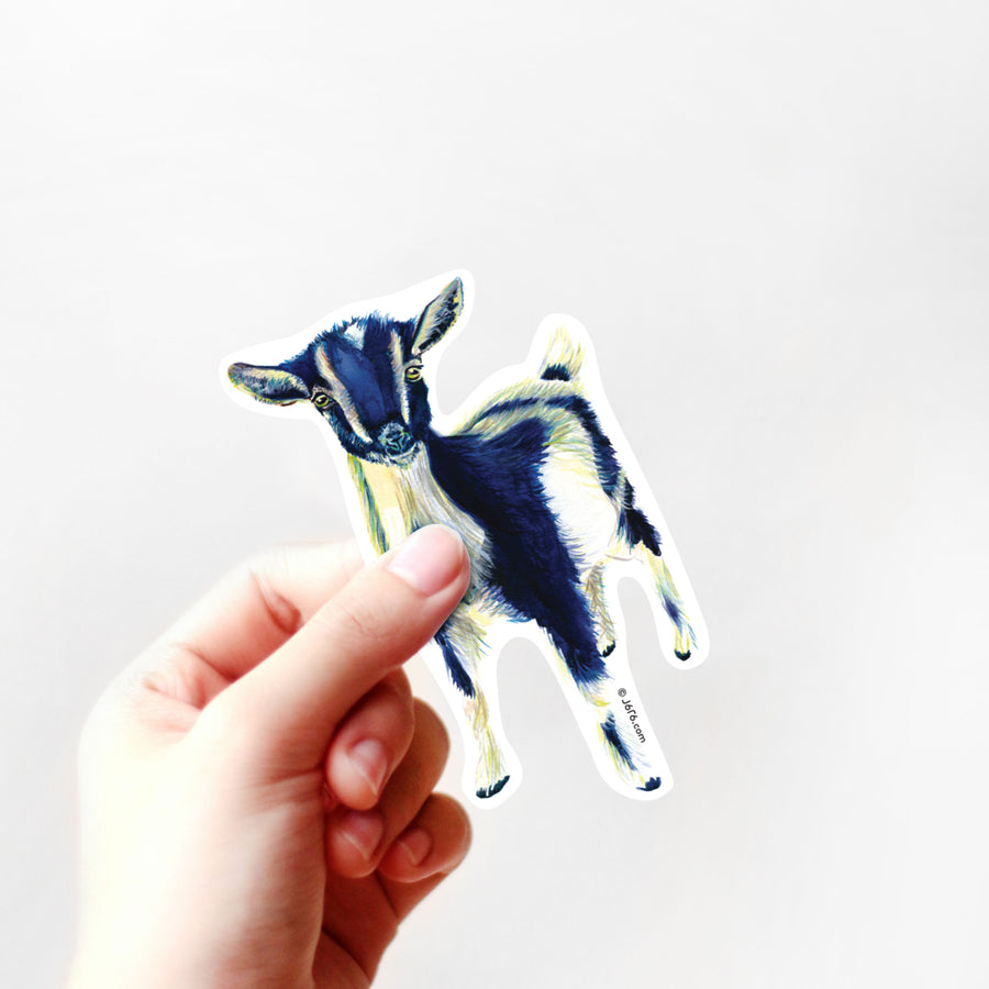 Goat Sticker By J6R6