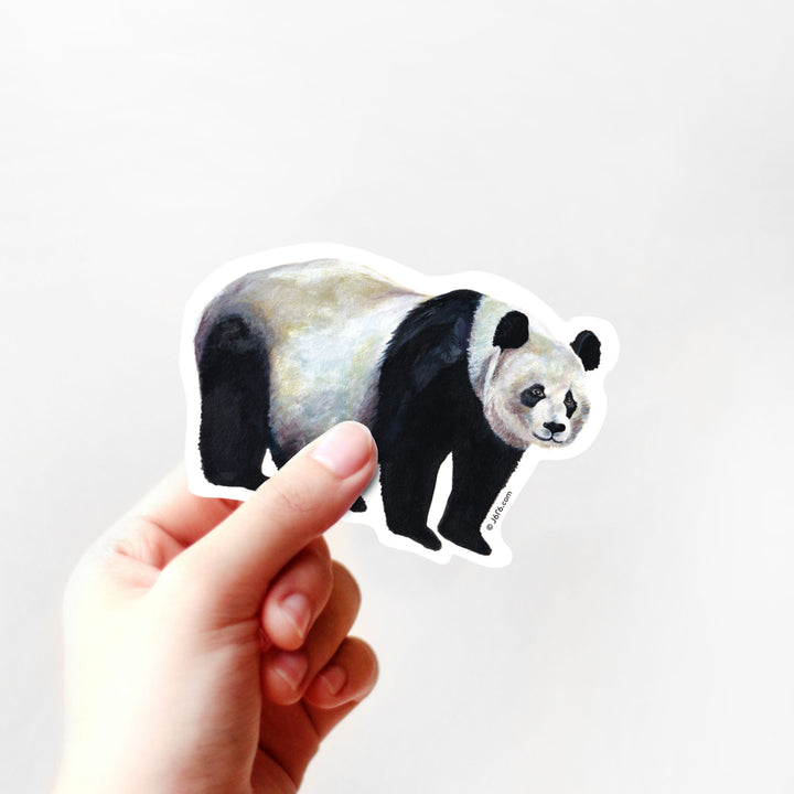 Panda Bear Sticker By J6R6