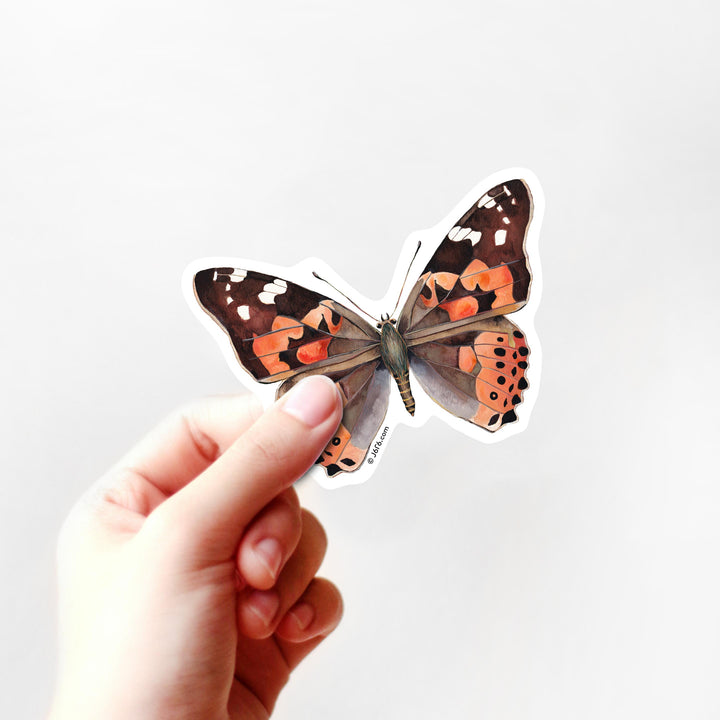 Painted Lady Butterfly Sticker 26