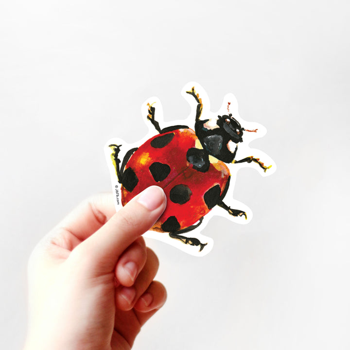 Ladybug Sticker By J6R6