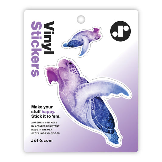 Sea Turtle Duo Sticker Sheet