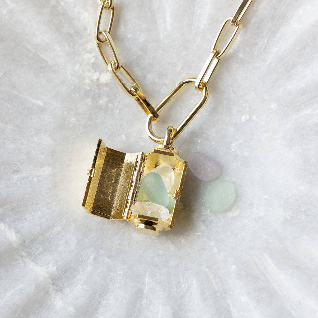 Stella Locket Necklace