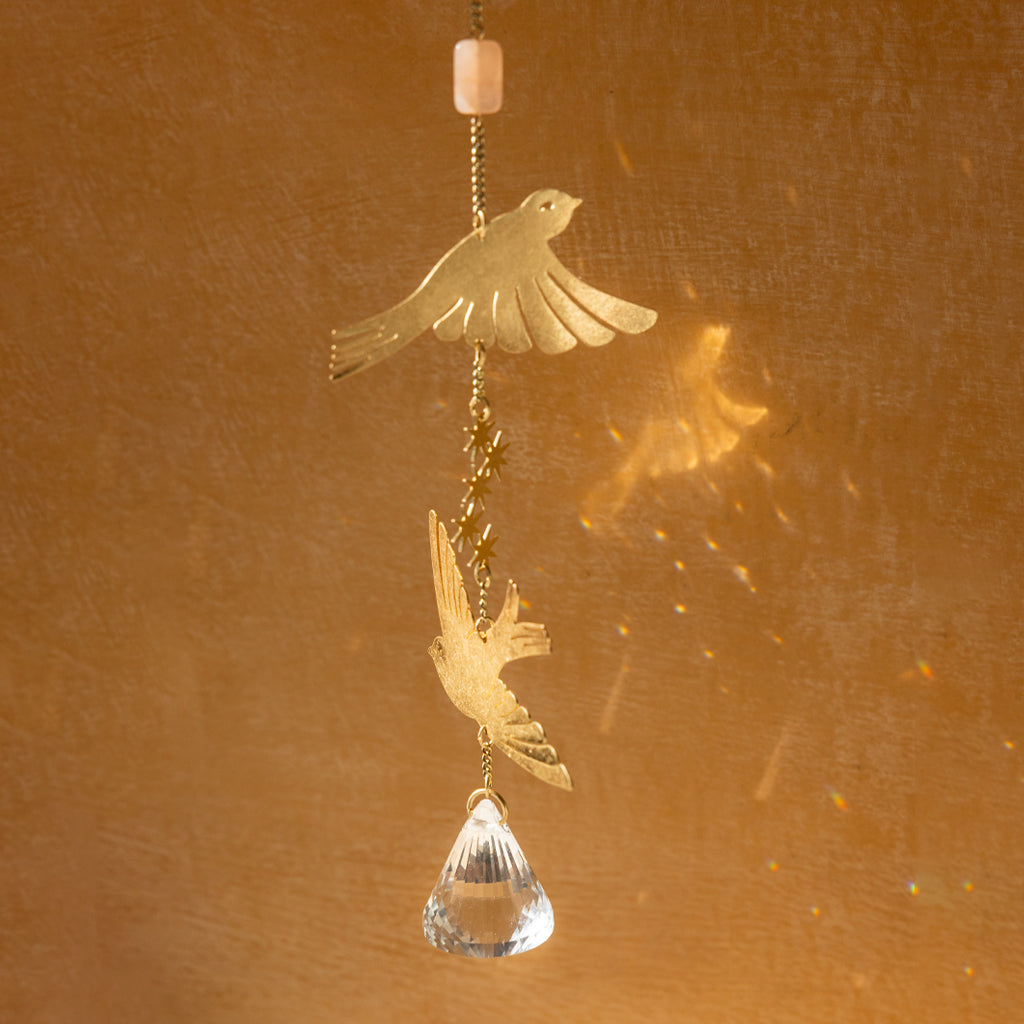 Bird/Sunstone Suncatcher