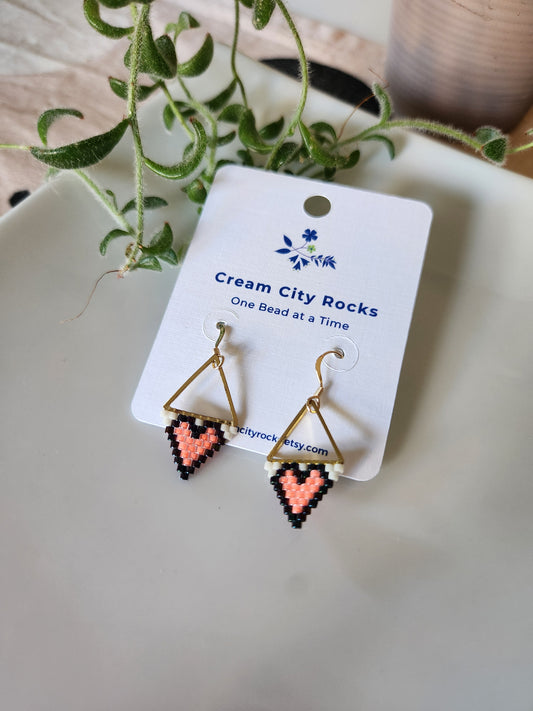 Kelly's Hearts Earrings