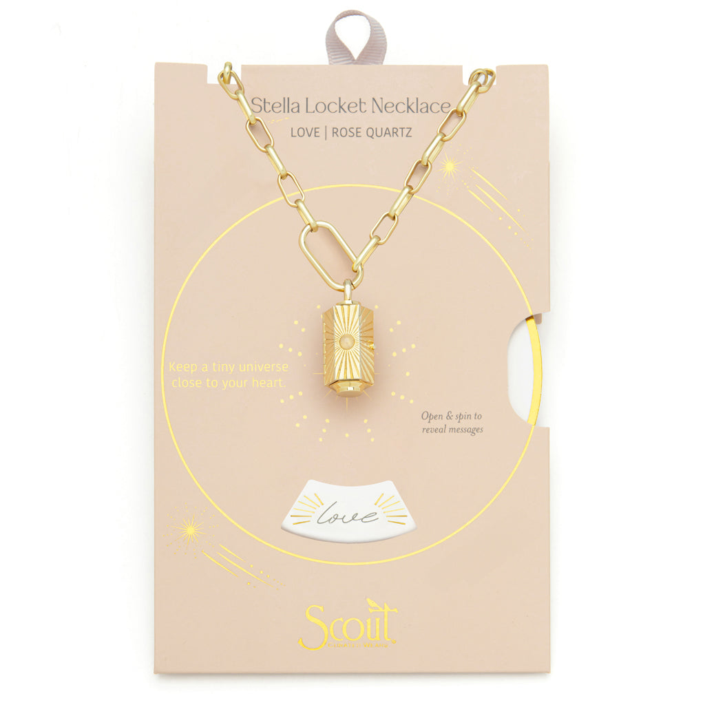 Stella Locket Necklace