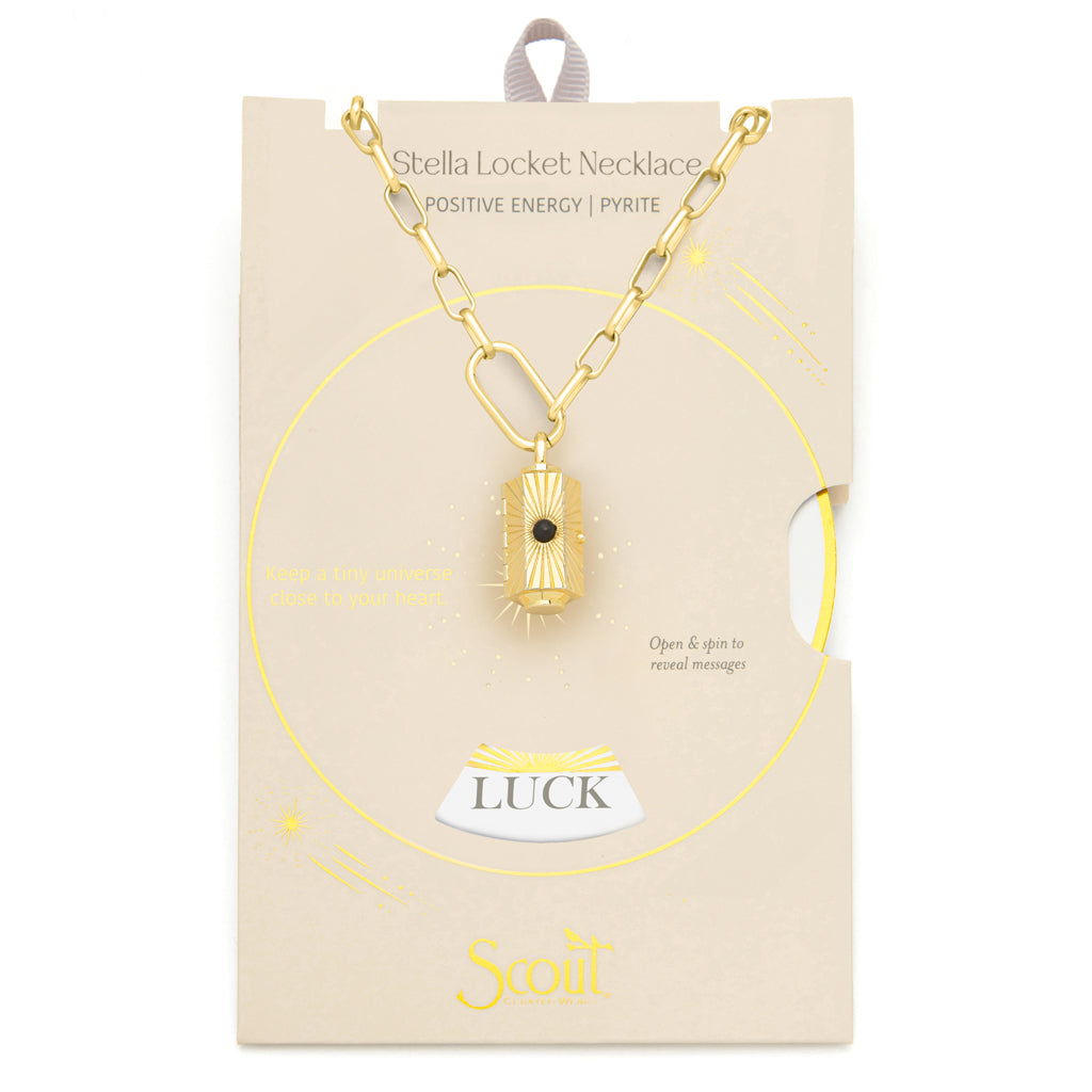 Stella Locket Necklace