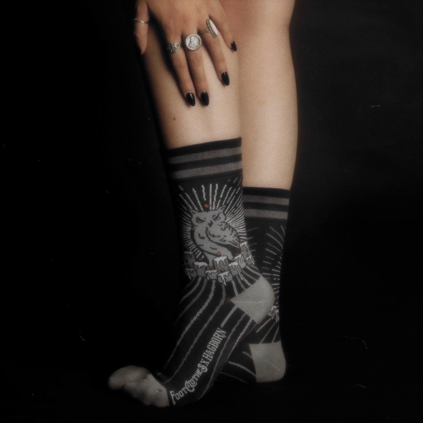 Night Owl FootClothes x Hagborn Collab Socks