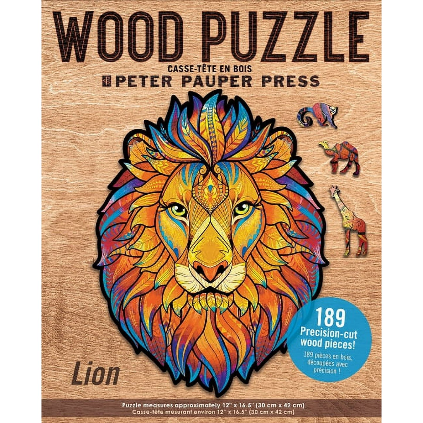 Lion Wooden Puzzle